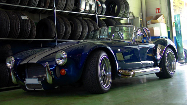 Обои картинки фото cobra, автомобили, ac, shelby, великобритания, спортивный