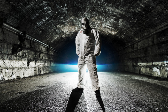 Обои картинки фото разное, люди, противогаз