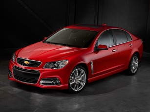 Картинка автомобили chevrolet 2014г красный ss