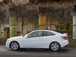 Картинка автомобили mercedes-benz светлый au-spec clc 200 kompressor