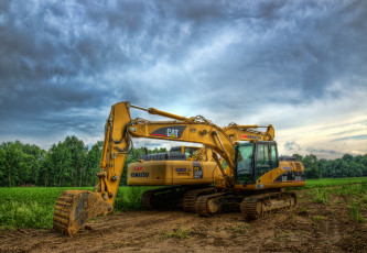 Картинка техника экскаваторы экскаватор гусеничный самоходный