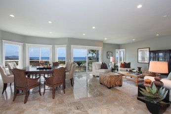 Картинка интерьер столовая стиль люстры мебель дизайн