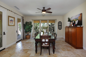 Картинка интерьер столовая стиль стол стулья кухня