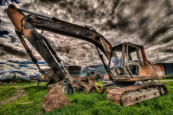 Картинка техника экскаваторы гусеничный самоходный экскаватор