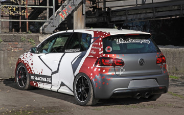 Картинка 2014-cam-shaft-haiopai-racing-volkswagen-golf автомобили volkswagen haiopai