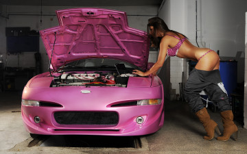 обоя автомобили, авто с девушками, silvia, petre