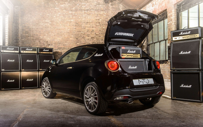 Обои картинки фото 2014-alfa-romeo-mito-by-marshall-concept, автомобили, alfa romeo, alfa