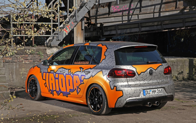 Обои картинки фото 2014-cam-shaft-haiopai-racing-volkswagen-golf, автомобили, volkswagen, haiopai