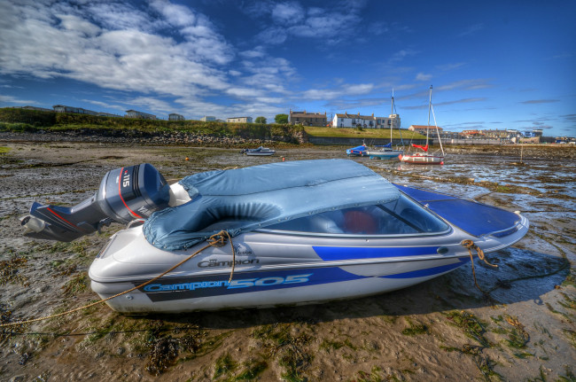 Обои картинки фото корабли, катера, мотор, катер, скоростной