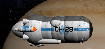 обоя космос, арт, космический, корабль, вселенная, полет