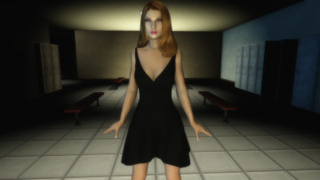 Картинка 3д+графика люди+ people фон взгляд девушка