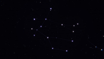 Картинка космос звезды созвездия знак зодиака близнецы