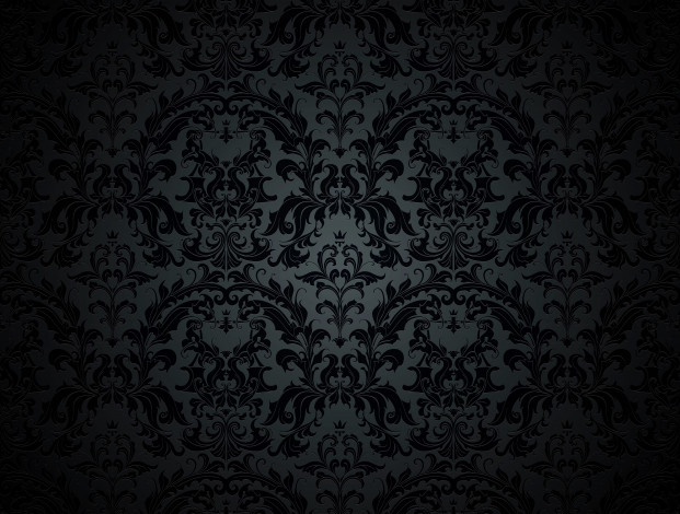 Обои картинки фото 3д графика, текстуры ,  textures, black, dark, vintage, pattern, gradient, vector, texture, background, винтаж, ретро, узор, орнамент