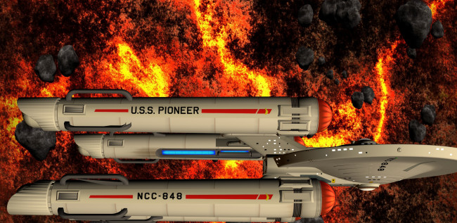 Обои картинки фото космос, арт, вселенная, полет, космический, корабль