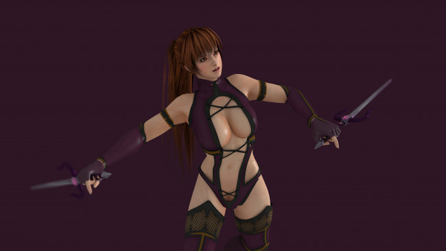 Обои картинки фото 3д графика, фантазия , fantasy, девушка, взгляд, оружие, фон