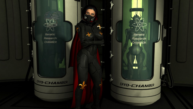 Обои картинки фото 3д графика, фантазия , fantasy, фон, взгляд, девушка