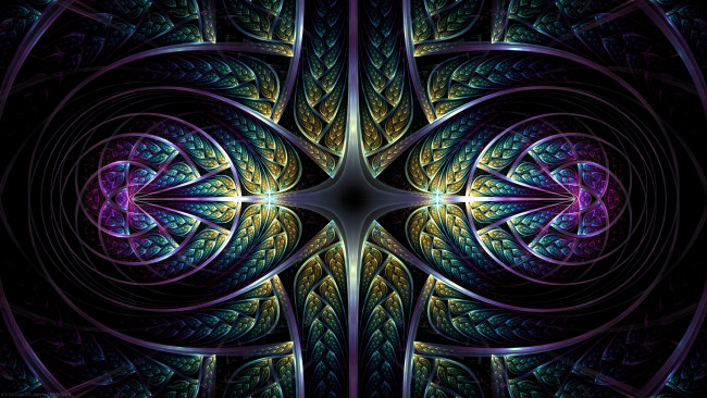 Обои картинки фото 3д графика, фракталы , fractal, узор, фон, цвета