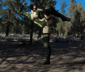 Картинка 3д+графика люди+ people поза взгляд фон девушка