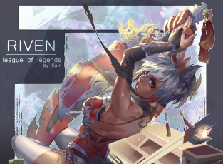 Картинка видео+игры league+of+legends riven