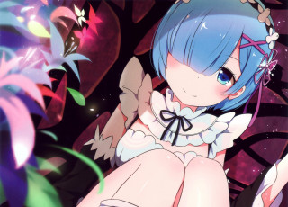 Картинка аниме re +zero+kara+hajimeru+isekai+seikatsu рем