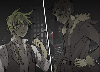 Картинка аниме durarara парни