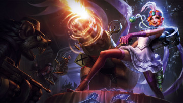 Картинка видео+игры league+of+legends jinx miss fortune twitch