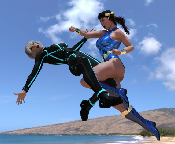 Обои картинки фото 3д графика, фантазия , fantasy, фон, взгляд, девушка