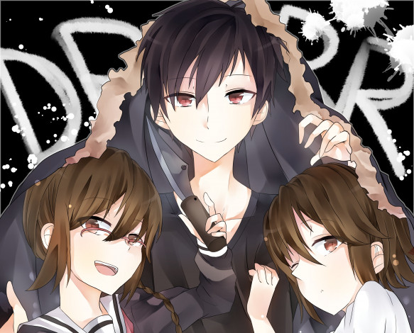 Обои картинки фото аниме, durarara, орихара