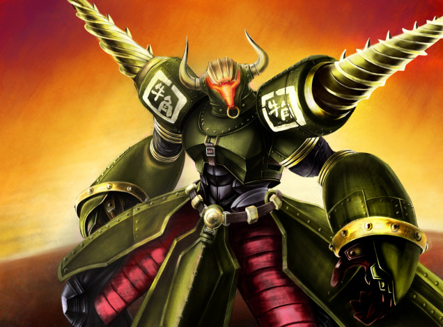 Обои картинки фото аниме, tiger and bunny, бизон