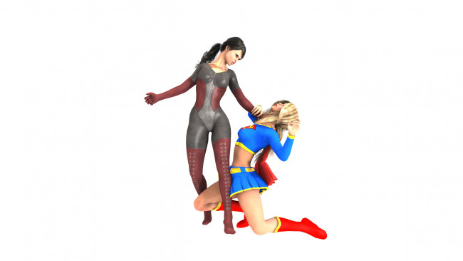 Обои картинки фото 3д графика, фантазия , fantasy, взгляд, девушка, халк, фон