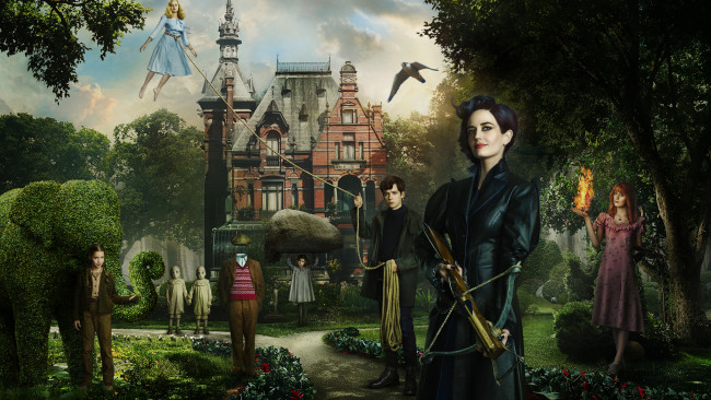 Обои картинки фото кино фильмы, miss peregrine`s home for peculiar children, peculiar, children, home, miss, peregrine