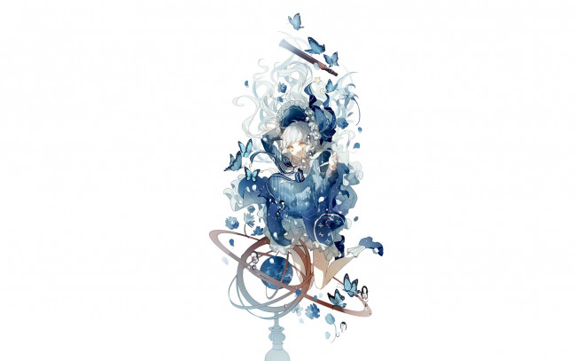 Обои картинки фото аниме, unknown,  другое, девушка