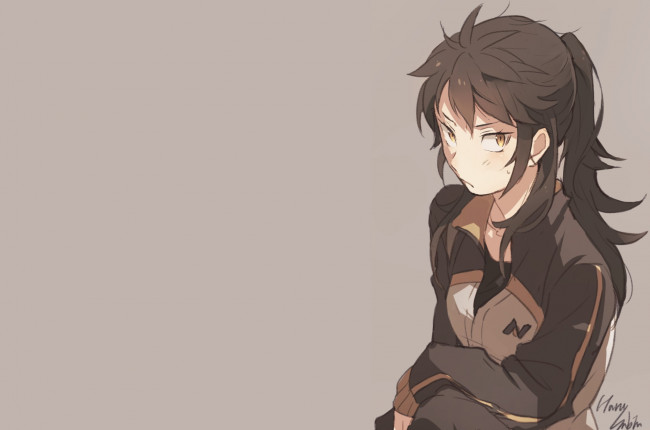 Обои картинки фото аниме, re,  zero kara hajimeru isekai seikatsu, субару, девушка