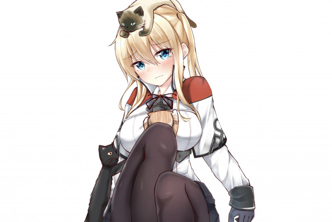 Обои картинки фото аниме, kantai collection, девушка