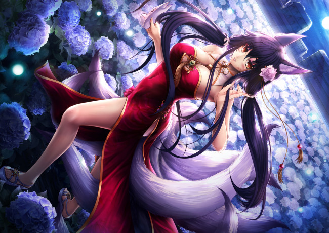 Обои картинки фото видео игры, league of legends, ahri