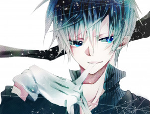Картинка аниме vocaloid kaito