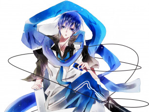 Картинка аниме vocaloid kaito