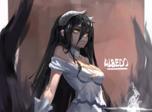 Картинка аниме overlord девушка