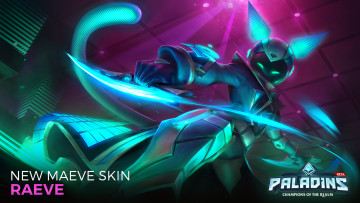 Картинка видео+игры paladins шутер action онлайн