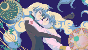 Картинка аниме tengen+toppa+gurren-lagann девочки