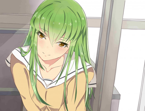 Обои картинки фото аниме, code geass, девушка