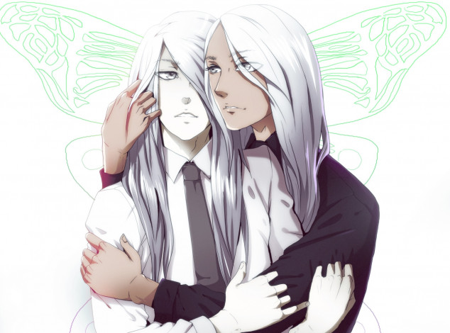 Обои картинки фото аниме, unknown,  другое, парочка