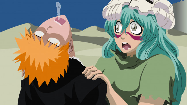 Обои картинки фото аниме, bleach, блич