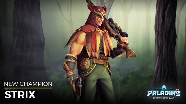 Обои картинки фото видео игры, paladins, action, онлайн, шутер