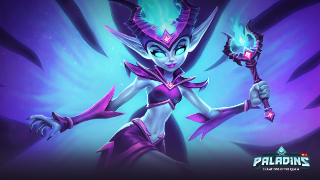 Обои картинки фото видео игры, paladins, шутер, онлайн, action