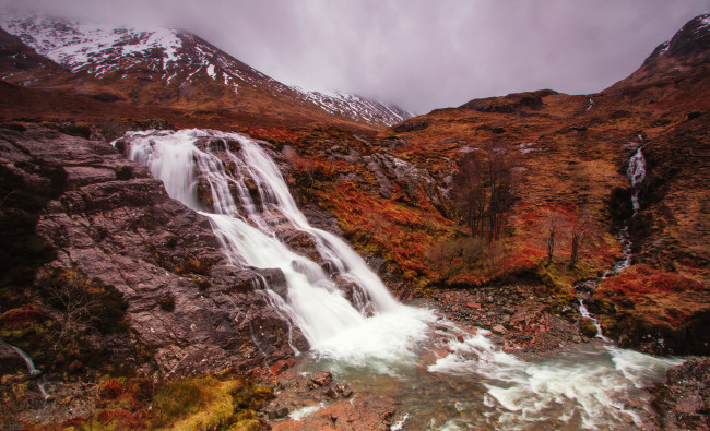 Обои картинки фото природа, водопады, простор