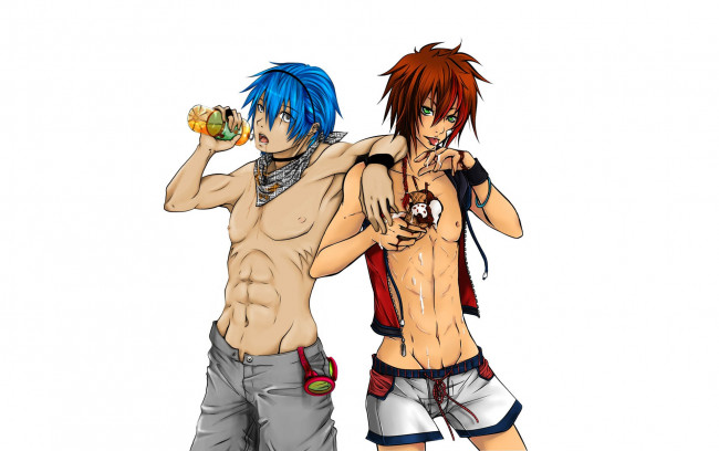 Обои картинки фото аниме, unknown,  другое, парни