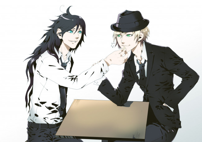 Обои картинки фото аниме, unknown,  другое, парочка