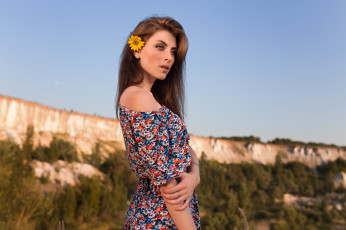 Картинка девушка девушки -unsort+ брюнетки темноволосые модель