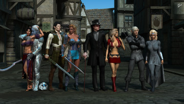 Картинка 3д+графика эльфы+ elves взгляд фон эльфийки